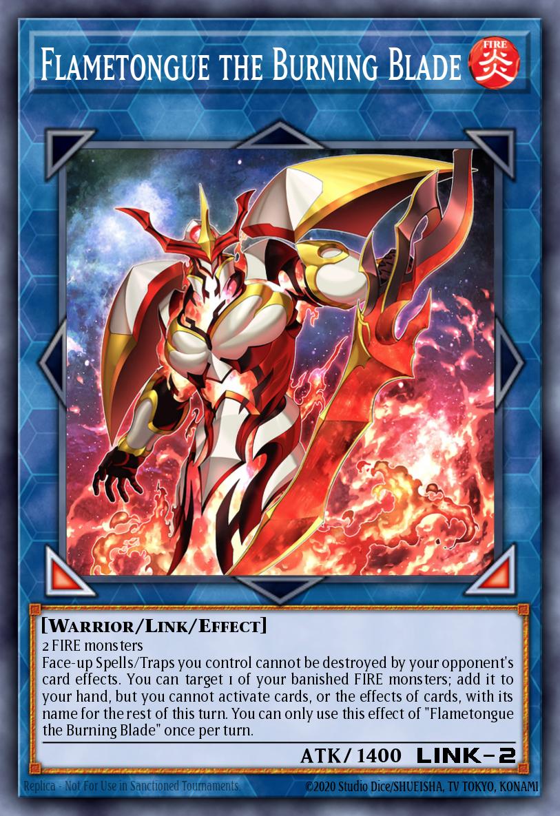 Flametongue the Blazing Magical Blade